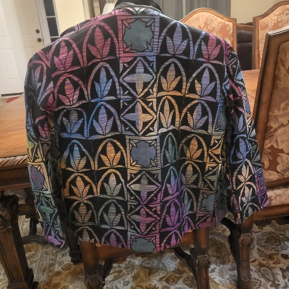 Chico's Multicolor Striped Jacket - image 5